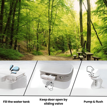 Flushable Camp Toilet