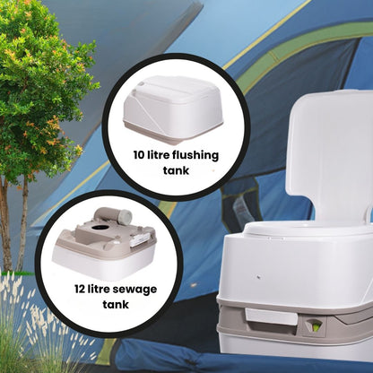 Flushable Camp Toilet